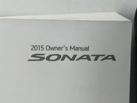 2015 Hyundai Sonata Owners Manual Book Guide OEM Used Auto Parts - Oemusedautoparts1.com