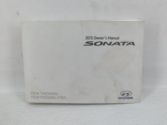 compare product 2015 Hyundai Sonata Owners Manual Book Guide OEM Used Auto Parts