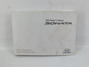 2015 Hyundai Sonata Owners Manual Book Guide OEM Used Auto Parts - Oemusedautoparts1.com