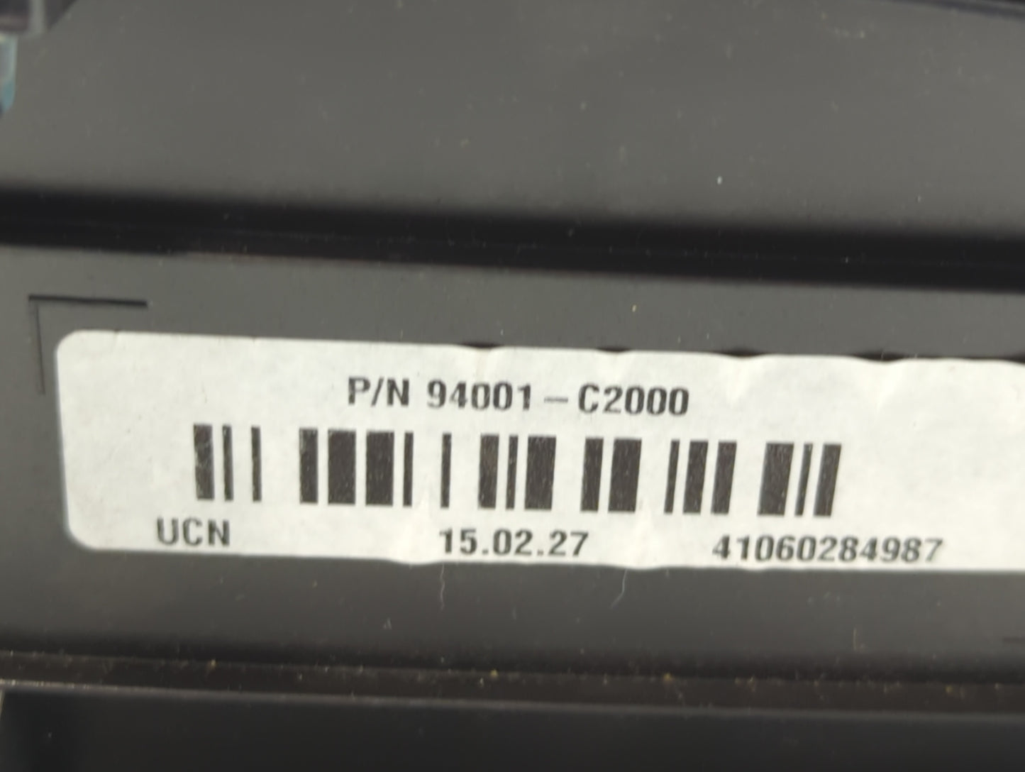 2015 Hyundai Sonata Instrument Cluster Speedometer Gauges P/N:94011-C2000 94001-C2000 Fits OEM Used Auto Parts - Oemusedauto