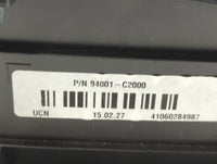 2015 Hyundai Sonata Instrument Cluster Speedometer Gauges P/N:94011-C2000 94001-C2000 Fits OEM Used Auto Parts - Oemusedauto