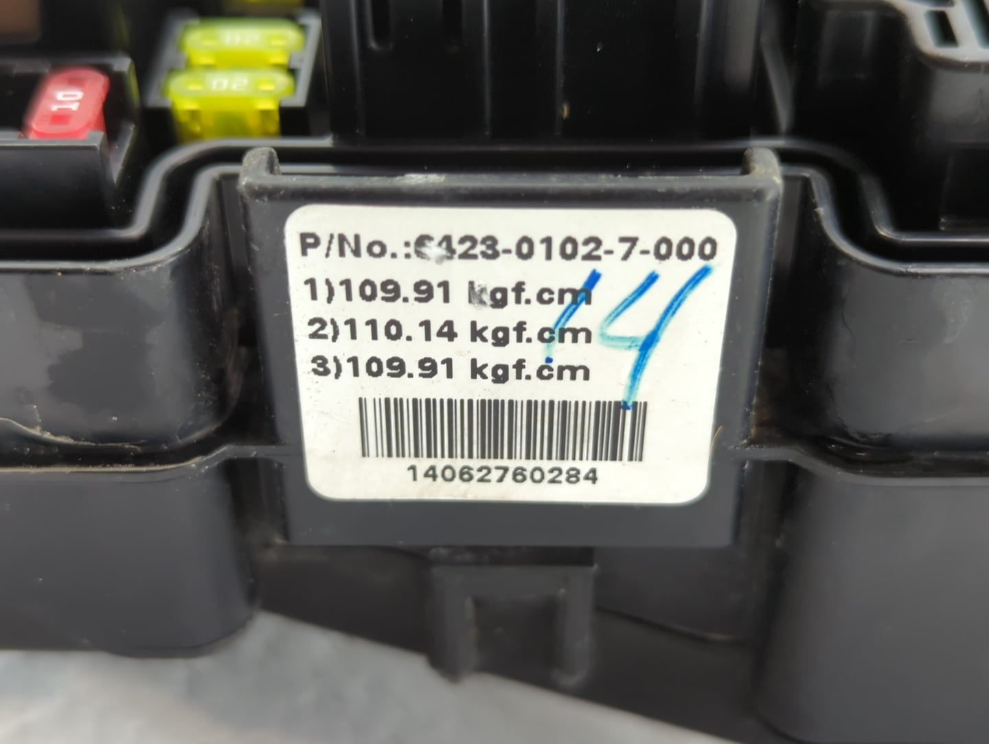 2015 Hyundai Sonata Fusebox Fuse Box Panel Relay Module P/N:91950-C1820 Fits OEM Used Auto Parts - Oemusedautoparts1.com