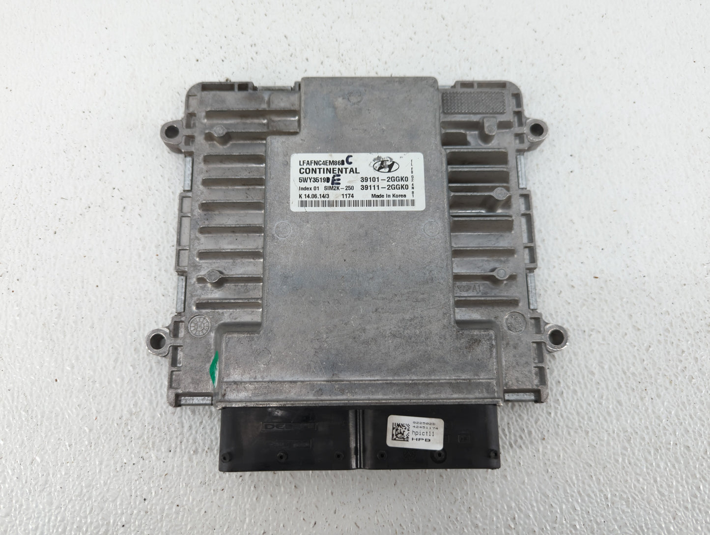 2015-2017 Hyundai Sonata PCM Engine Control Computer ECU ECM PCU OEM P/N:39111-2GGL3 39101-2GGL3 Fits Fits 2015 2016 2017 OE