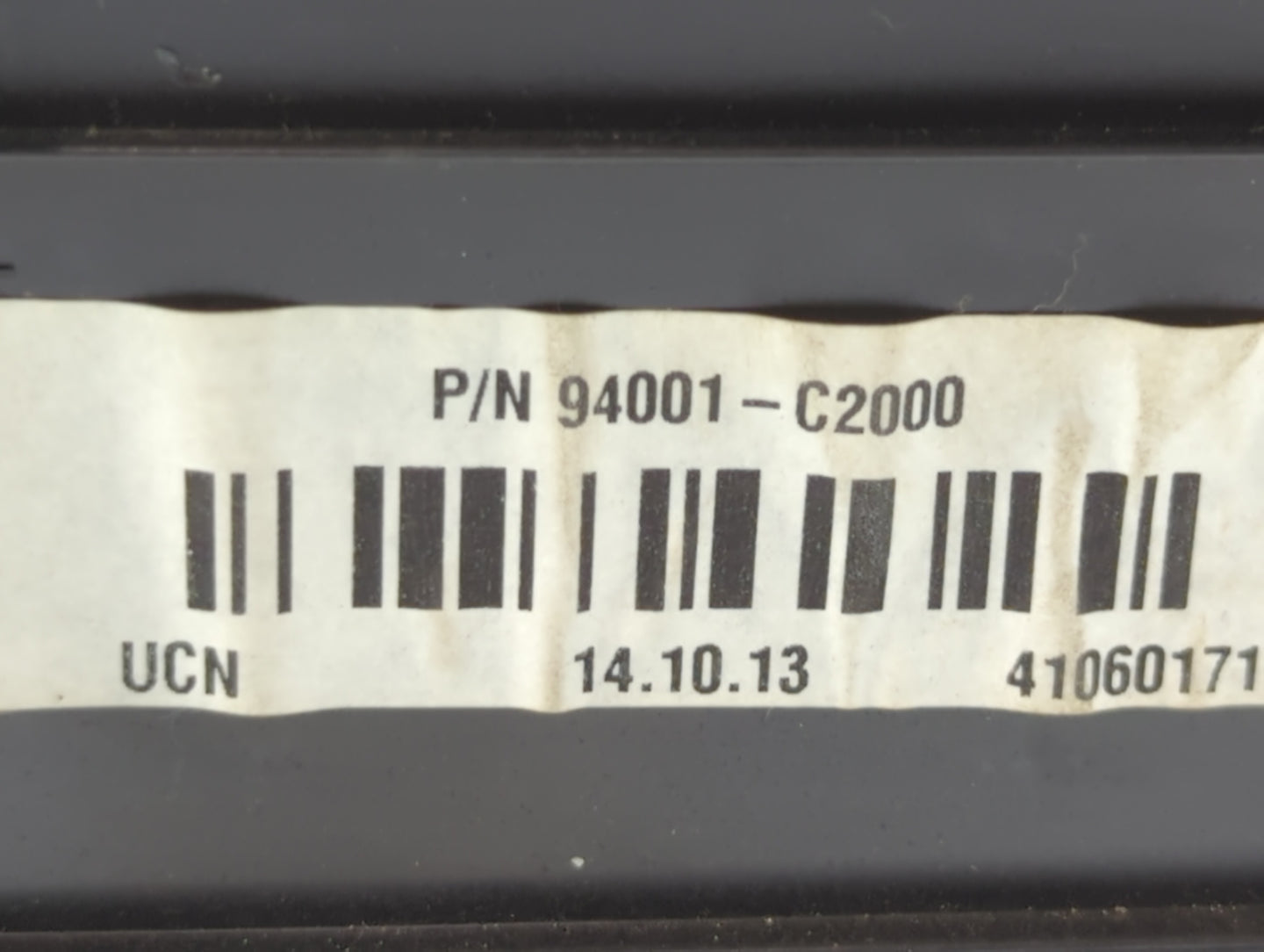 2015 Hyundai Sonata Instrument Cluster Speedometer Gauges P/N:94011-C2000 94001-C2000 Fits OEM Used Auto Parts - Oemusedauto