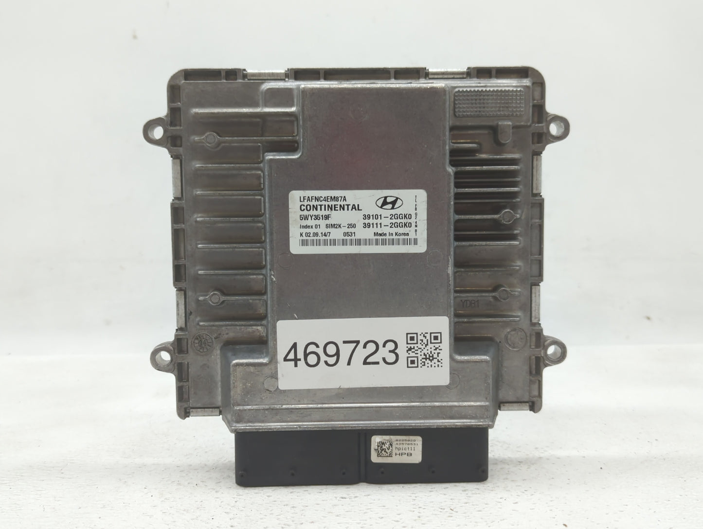 2015-2017 Hyundai Sonata PCM Engine Control Computer ECU ECM PCU OEM P/N:39111-2GGL3 39101-2GGL3 Fits Fits 2015 2016 2017 OE