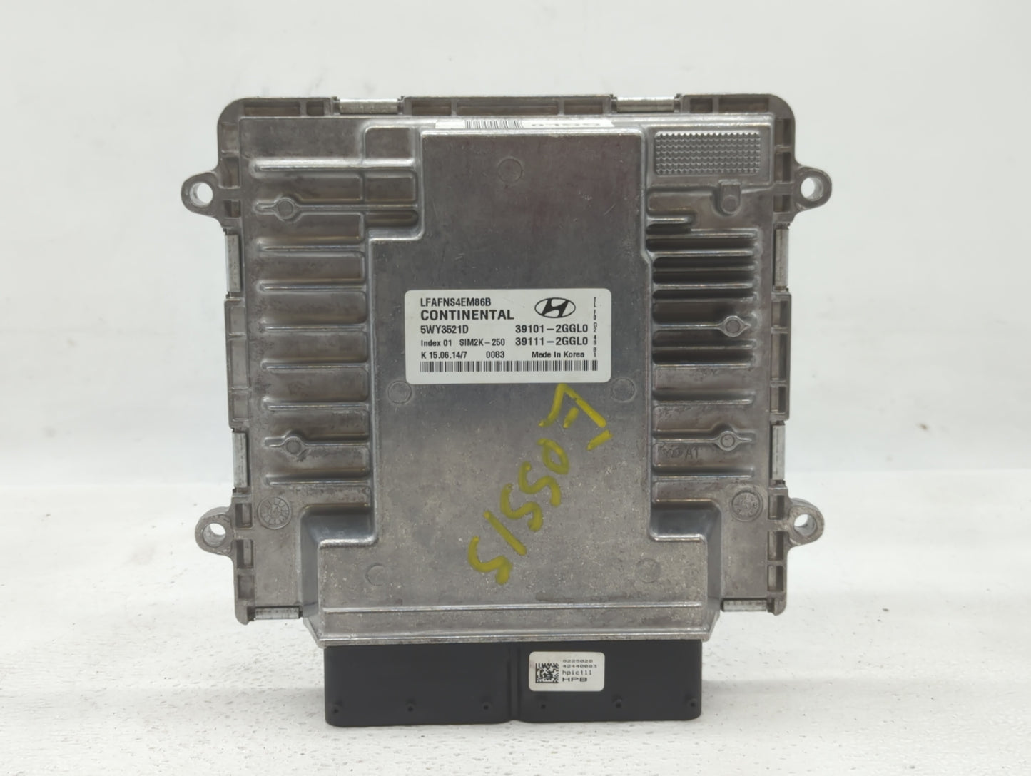 2015-2017 Hyundai Sonata PCM Engine Control Computer ECU ECM PCU OEM P/N:39111-2GGL0 39101-2GGL0 Fits Fits 2015 2016 2017 OE
