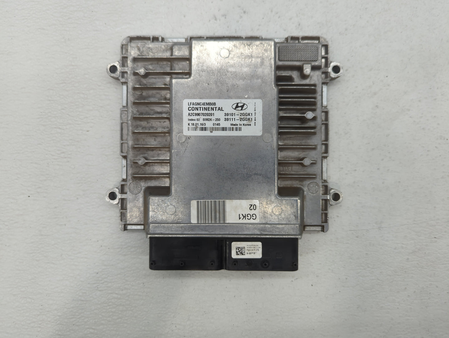 2015-2017 Hyundai Sonata PCM Engine Control Computer ECU ECM PCU OEM P/N:39111-2GGL3 39101-2GGL3 Fits Fits 2015 2016 2017 OE