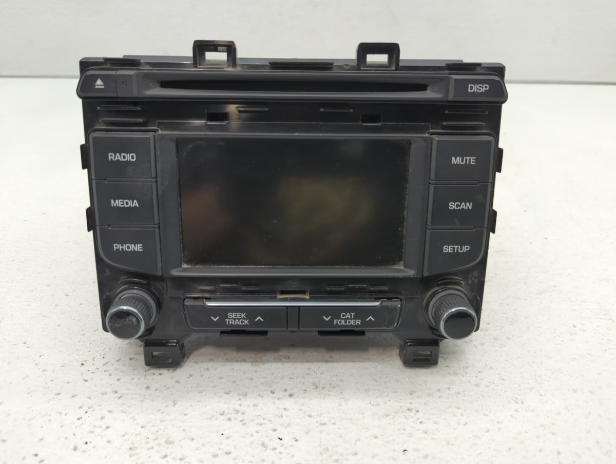 2015-2017 Hyundai Sonata Am Fm Cd Player Radio Receiver 480745 - Oemusedautoparts1.com
