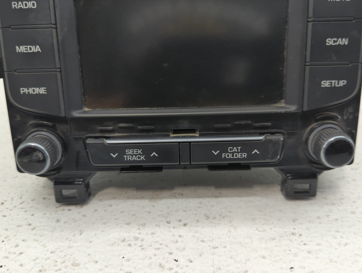 2015-2017 Hyundai Sonata Am Fm Cd Player Radio Receiver 480745 - Oemusedautoparts1.com