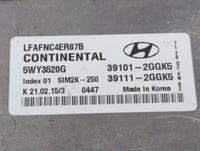 2015-2017 Hyundai Sonata PCM Engine Control Computer ECU ECM PCU OEM P/N:39101-2GGK5 39111-2G669 Fits Fits 2015 2016 2017 OE