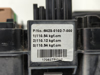 2015 Hyundai Sonata Fusebox Fuse Box Panel Relay Module P/N:91951-C2850 91200C2010LA, 6423-0102-7-000 Fits OEM Used Auto Par