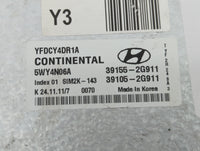 2011-2015 Hyundai Sonata PCM Engine Control Computer ECU ECM PCU OEM P/N:39105-2G911 39155-2G911 Fits OEM Used Auto Parts - 