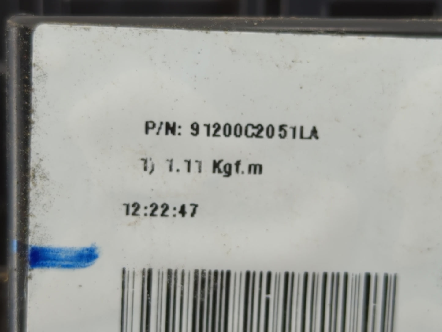 2015 Hyundai Sonata Fusebox Fuse Box Panel Relay Module P/N:91200C2051LA Fits OEM Used Auto Parts - Oemusedautoparts1.com