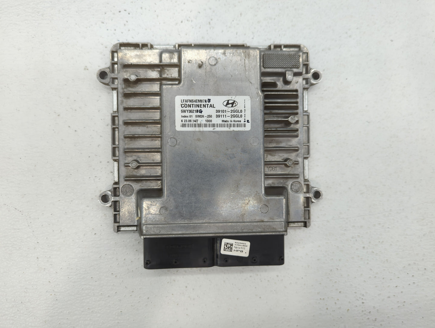 2015-2017 Hyundai Sonata PCM Engine Control Computer ECU ECM PCU OEM P/N:39111-2GGL0 39101-2GGL0 Fits Fits 2015 2016 2017 OE