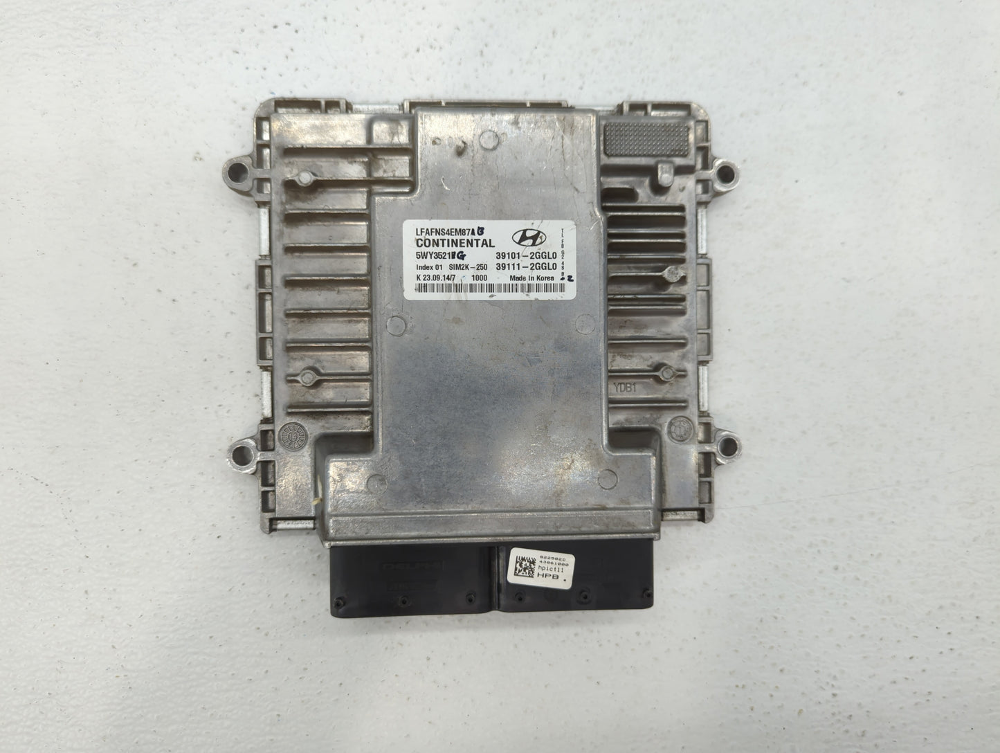 2015-2017 Hyundai Sonata PCM Engine Control Computer ECU ECM PCU OEM P/N:39111-2GGL0 39101-2GGL0 Fits Fits 2015 2016 2017 OE