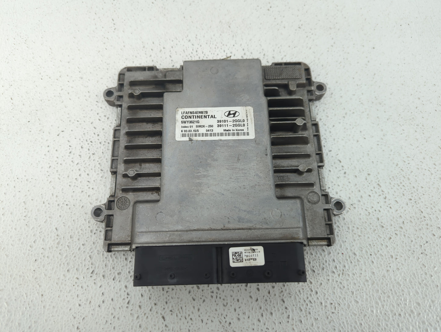 2015-2017 Hyundai Sonata PCM Engine Control Computer ECU ECM PCU OEM P/N:39111-2GGL0 39101-2GGL0 Fits Fits 2015 2016 2017 OE