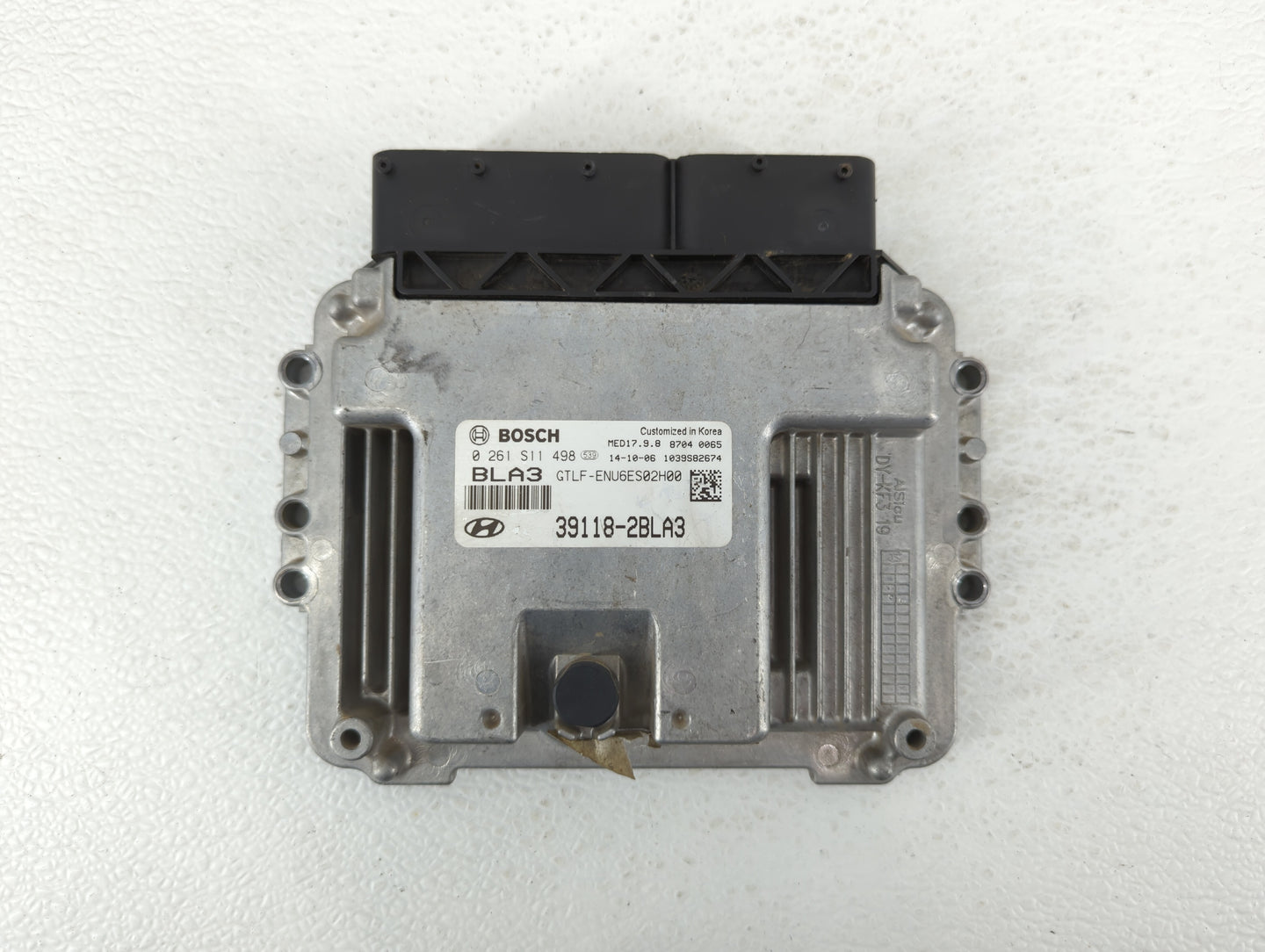 2015 Hyundai Sonata PCM Engine Control Computer ECU ECM PCU OEM P/N:39101-2GGL0 39118-2BLA3 Fits OEM Used Auto Parts - Oemus