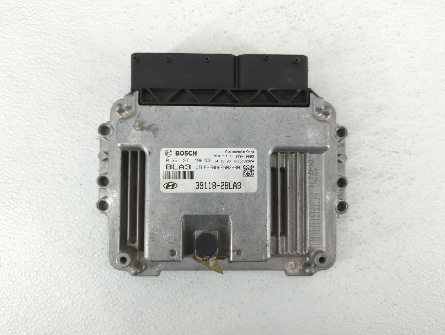 2015 Hyundai Sonata PCM Engine Control Computer ECU ECM PCU OEM P/N:39101-2GGL0 39118-2BLA3 Fits OEM Used Auto Parts - Oemus