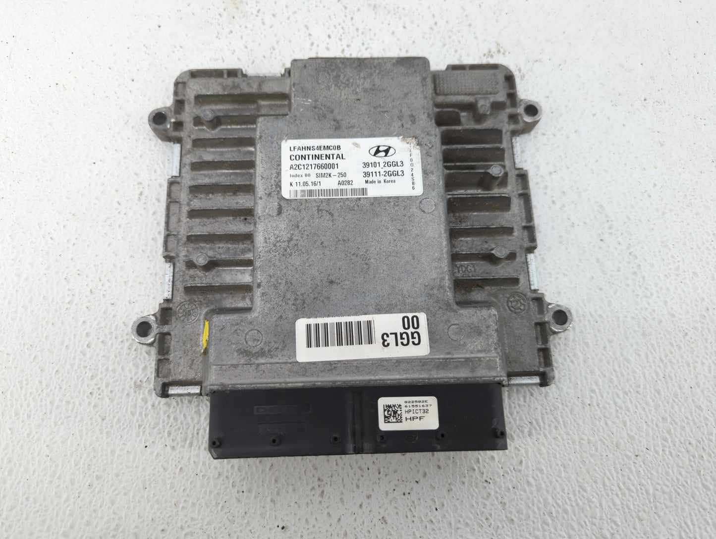 2015-2017 Hyundai Sonata PCM Engine Control Computer ECU ECM PCU OEM P/N:39111-2GGL0 39101-2GGL0 Fits Fits 2015 2016 2017 OE