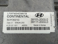 2015-2017 Hyundai Sonata PCM Engine Control Computer ECU ECM PCU OEM P/N:39111-2GGL0 39101-2GGL0 Fits Fits 2015 2016 2017 OE