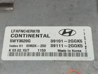 2015-2017 Hyundai Sonata PCM Engine Control Computer ECU ECM PCU OEM P/N:39111-2GGK8 39101-2GGK8 Fits Fits 2015 2016 2017 OE