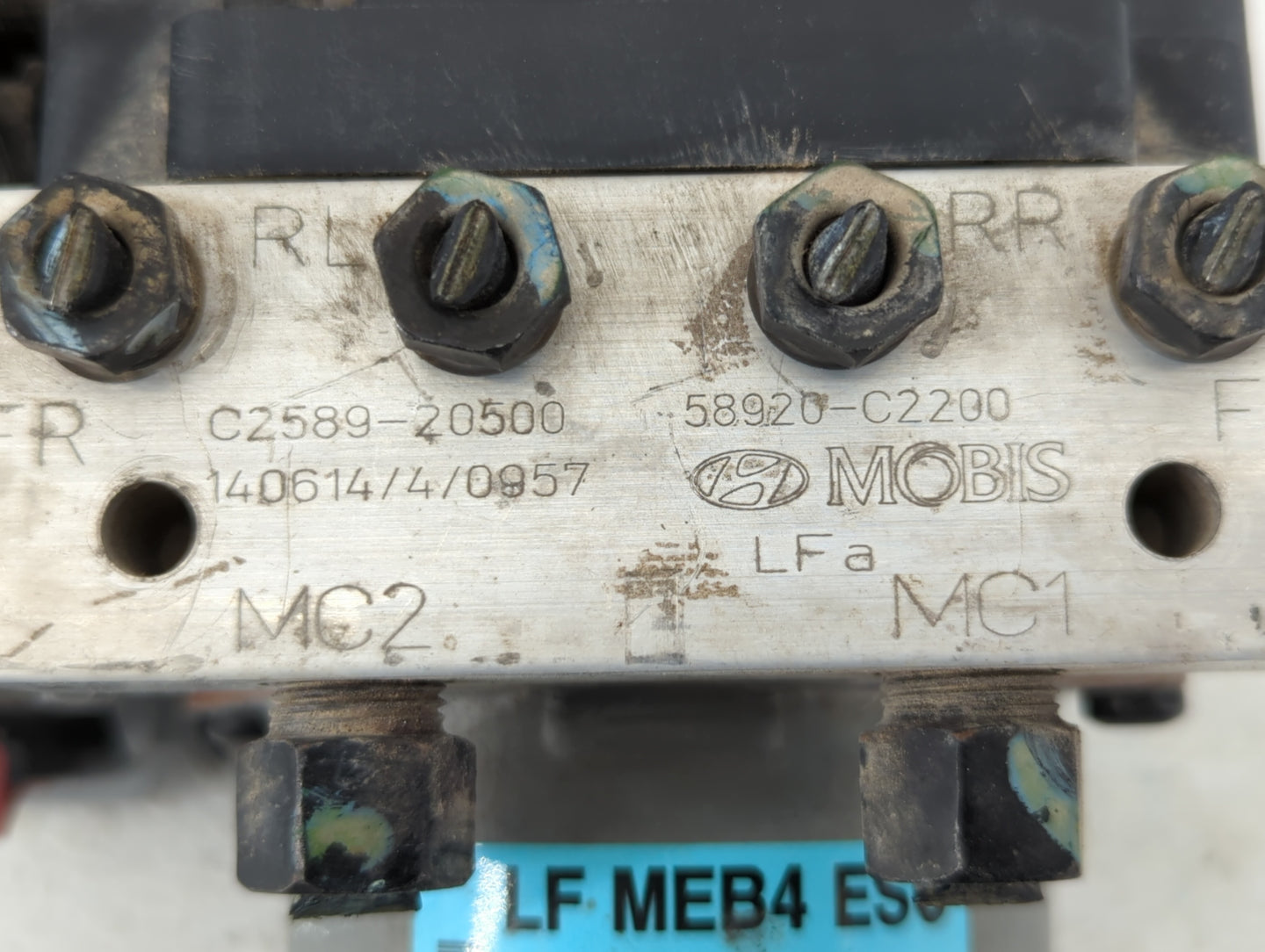 2015 Hyundai Sonata ABS Pump Control Module Replacement P/N:58920-C2200 C2589-20500, 58920-C2201, 58920-C2500 Fits OEM Used 