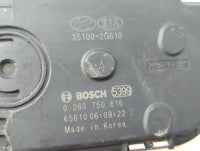 2015-2019 Hyundai Sonata Throttle Body P/N:35100-2G610 Fits Fits 2015 2016 2017 2018 2019 2020 2021 OEM Used Auto Parts - Oe