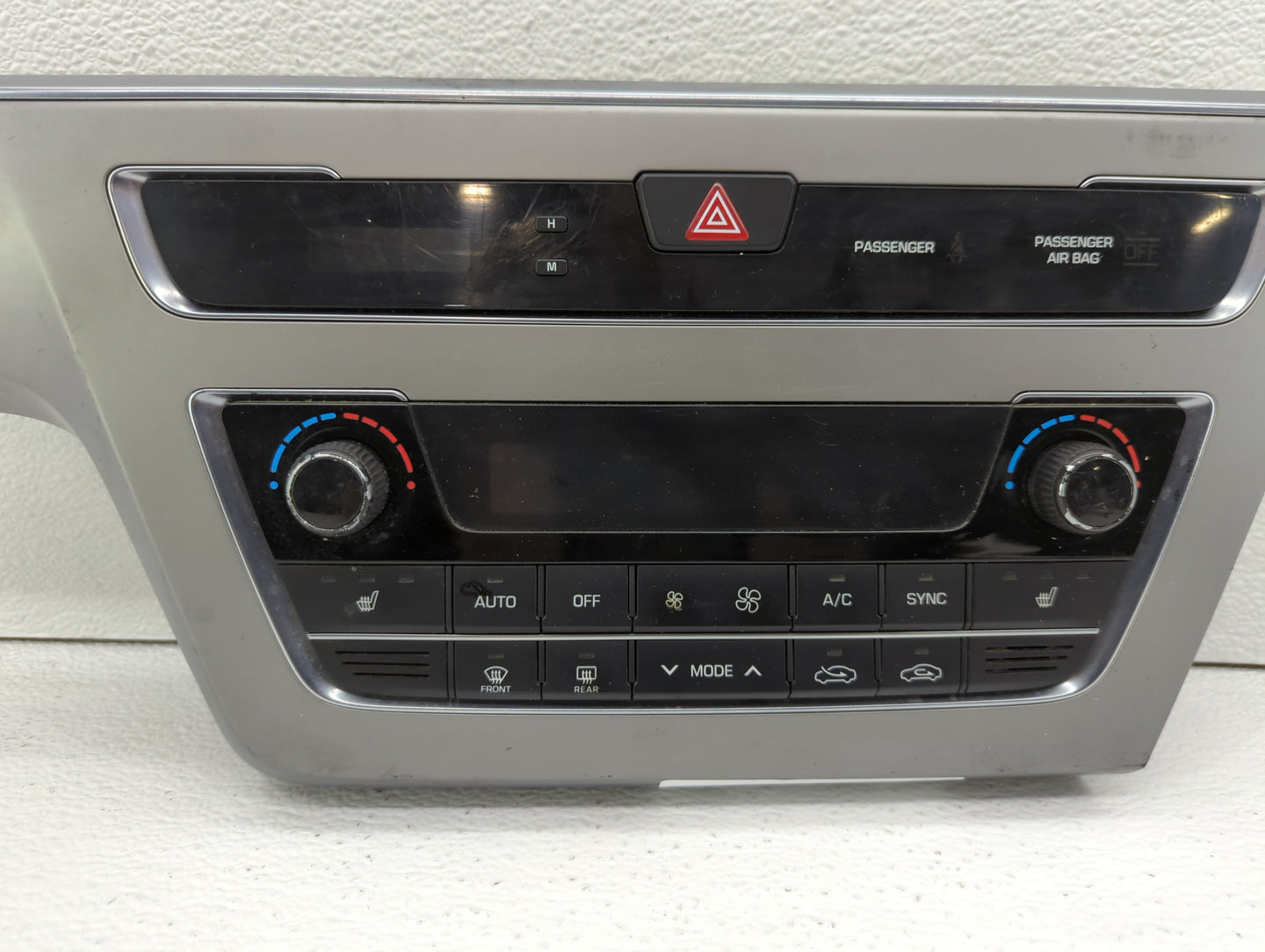 2015-2017 Hyundai Sonata Climate Control Module Temperature AC/Heater Replacement P/N:94510-C1500 Fits Fits 2015 2016 2017 O