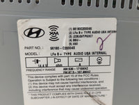 2015-2015 Hyundai Sonata Am Fm Cd Player Radio Receiver - Oemusedautoparts1.com