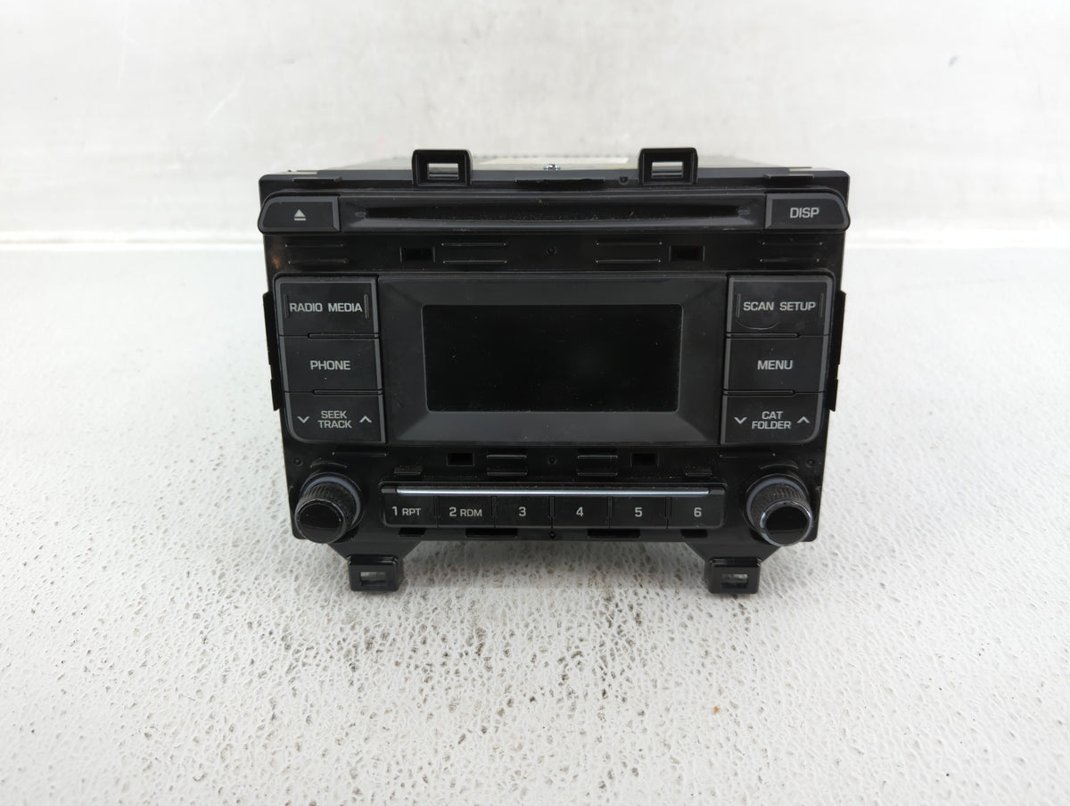 2015-2017 Hyundai Sonata Am Fm Cd Player Radio Receiver 520192 - Oemusedautoparts1.com