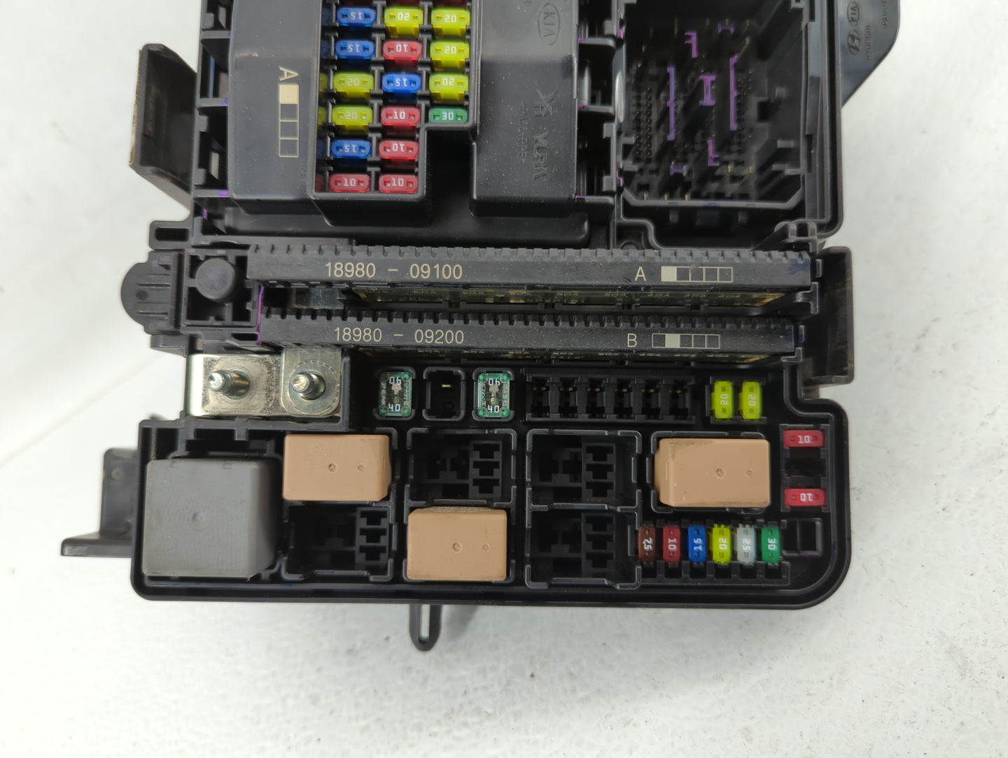 2015 Hyundai Sonata Fusebox Fuse Box Panel Relay Module P/N:91950-C1820 91200-C2010 Fits OEM Used Auto Parts - Oemusedautopa