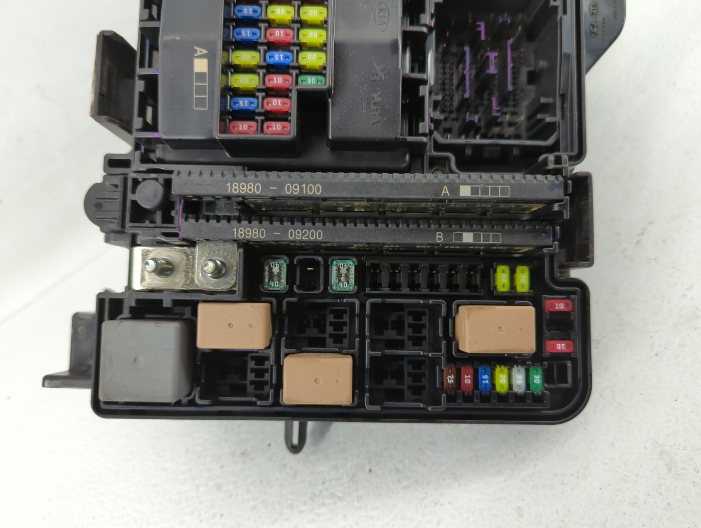 2015 Hyundai Sonata Fusebox Fuse Box Panel Relay Module P/N:91950-C1820 91200-C2010 Fits OEM Used Auto Parts - Oemusedautopa