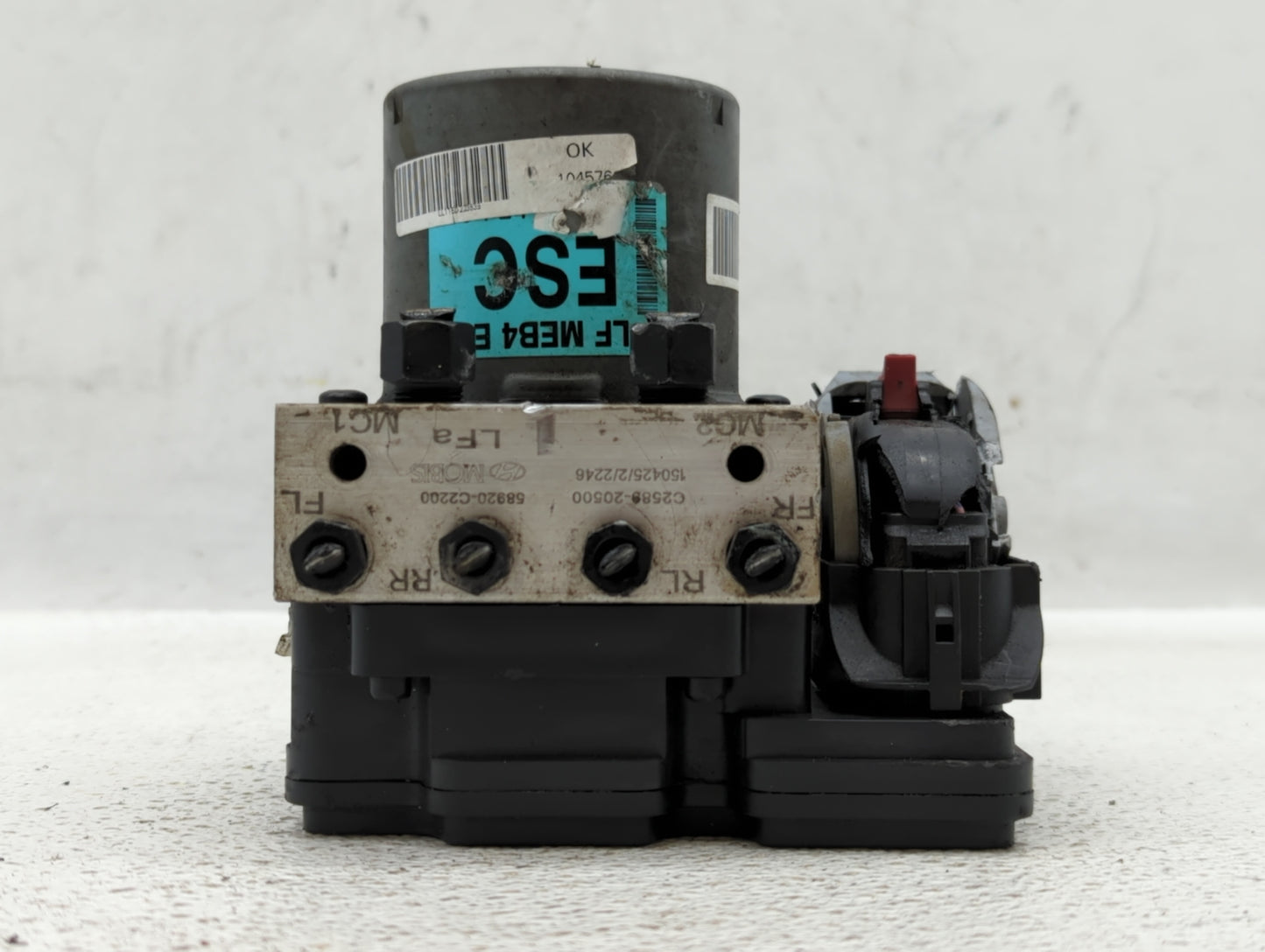 2015 Hyundai Sonata ABS Pump Control Module Replacement P/N:58920-C2200 Fits OEM Used Auto Parts - Oemusedautoparts1.com