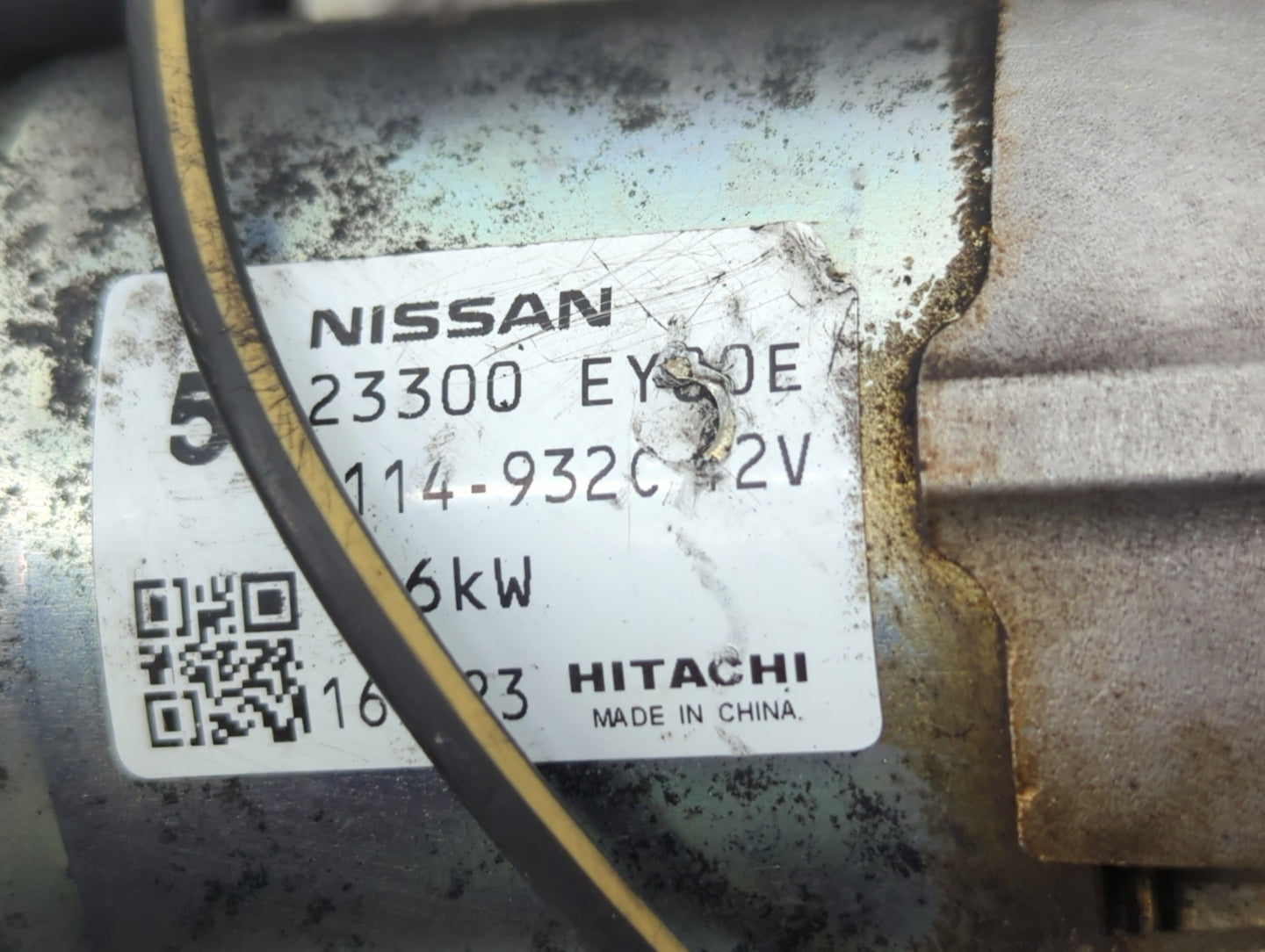 2008-2015 Hyundai Sonata Car Starter Motor Solenoid OEM P/N:23300 EY60E Fits Fits 2008 2009 2010 2011 2012 2013 2014 2015 20