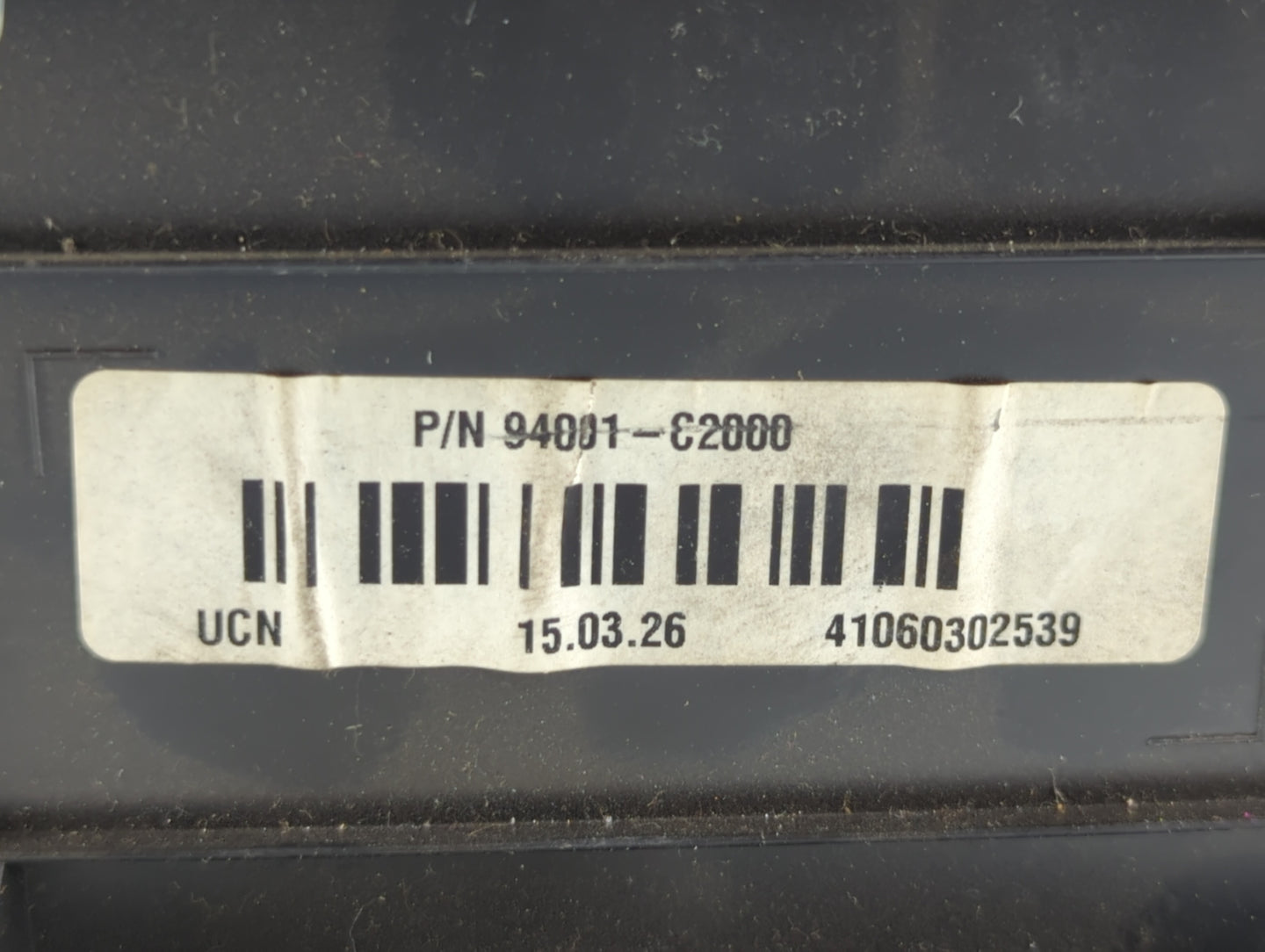 2015 Hyundai Sonata Instrument Cluster Speedometer Gauges P/N:94001-C2000 Fits OEM Used Auto Parts - Oemusedautoparts1.com