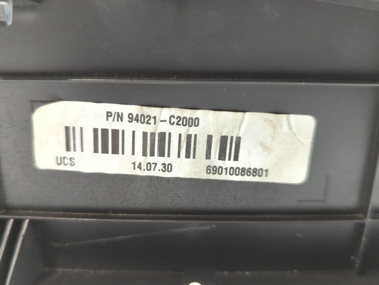 2015 Hyundai Sonata Instrument Cluster Speedometer Gauges P/N:94021-C2000 94031-C2000 Fits OEM Used Auto Parts - Oemusedauto