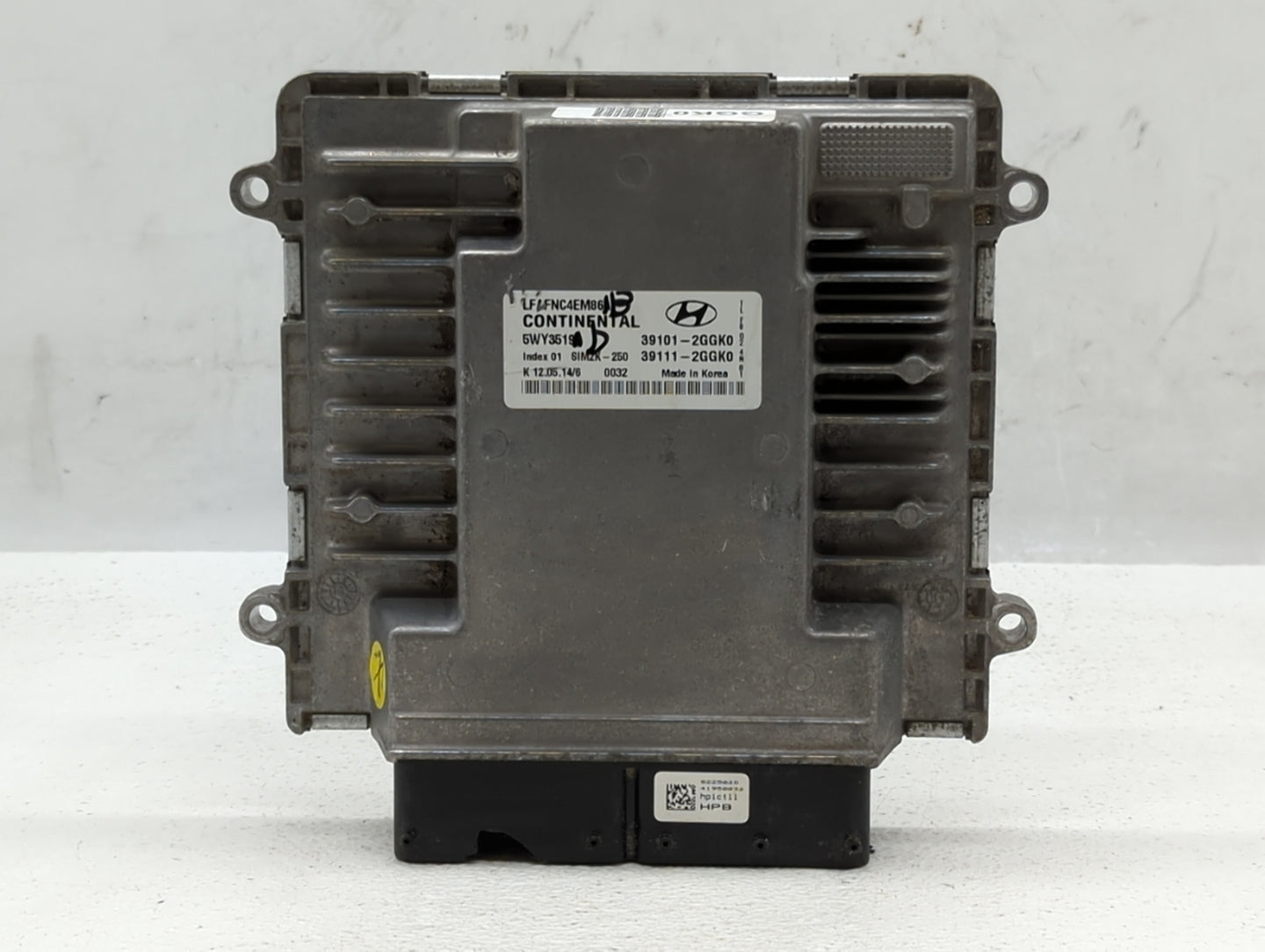 2015-2017 Hyundai Sonata PCM Engine Control Computer ECU ECM PCU OEM P/N:39111-2GGK0 39101-2GGK0 Fits Fits 2015 2016 2017 OE