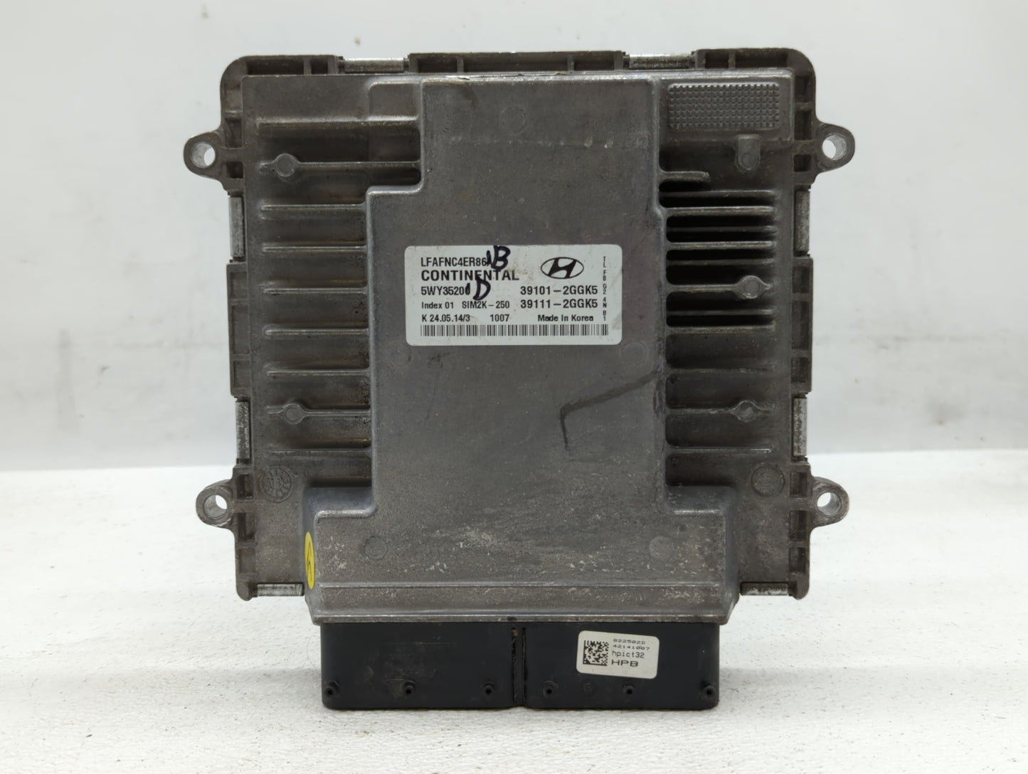 2015-2017 Hyundai Sonata PCM Engine Control Computer ECU ECM PCU OEM P/N:39111-2GGK5 39101-2GGK5 Fits Fits 2015 2016 2017 OE