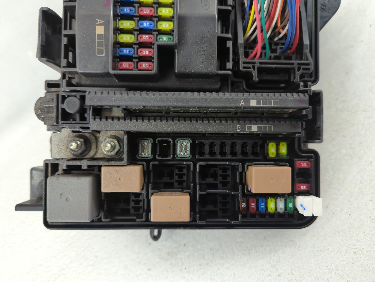 2015 Hyundai Sonata Fusebox Fuse Box Panel Relay Module P/N:6423-0102-7-000 Fits OEM Used Auto Parts - Oemusedautoparts1.com
