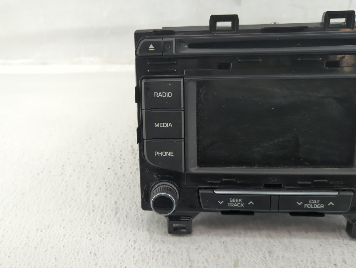 2015-2015 Hyundai Sonata Am Fm Cd Player Radio Receiver 549010 - Oemusedautoparts1.com