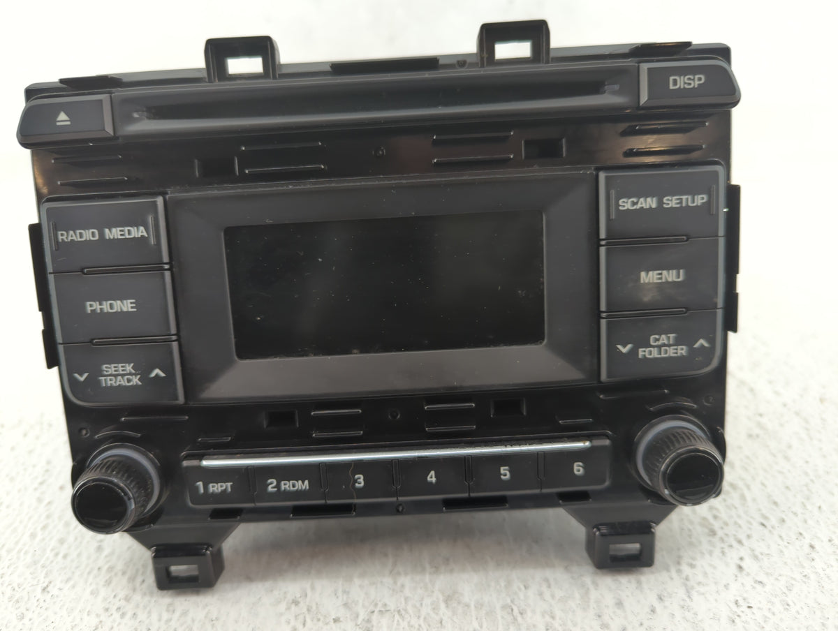2015-2015 Hyundai Sonata Am Fm Cd Player Radio Receiver 549367 - Oemusedautoparts1.com