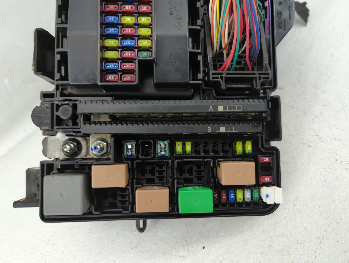 2015 Hyundai Sonata Fusebox Fuse Box Panel Relay Module P/N:91950-C1820 6423-0102 Fits OEM Used Auto Parts - Oemusedautopart