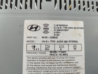 2015-2015 Hyundai Sonata Am Fm Cd Player Radio Receiver - Oemusedautoparts1.com