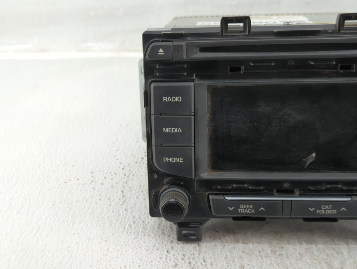 2015-2017 Hyundai Sonata Radio AM FM Cd Player Receiver Replacement P/N:96180-C20004X Fits Fits 2015 2016 2017 OEM Used Auto