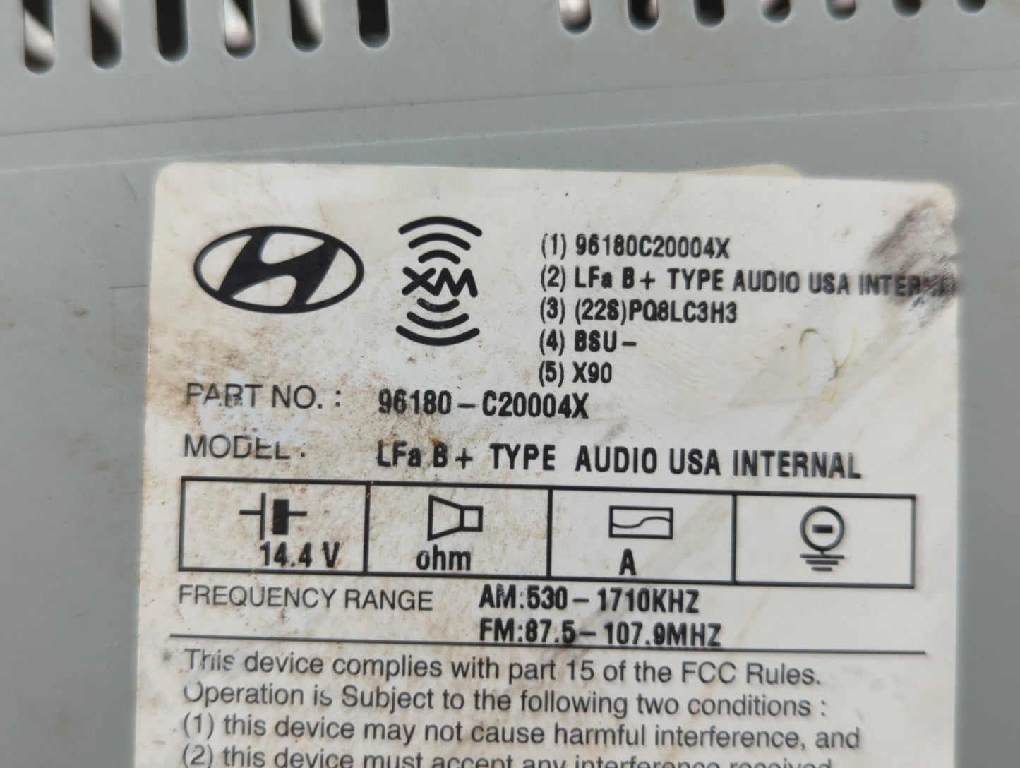 2015-2017 Hyundai Sonata Undefined - Oemusedautoparts1.com