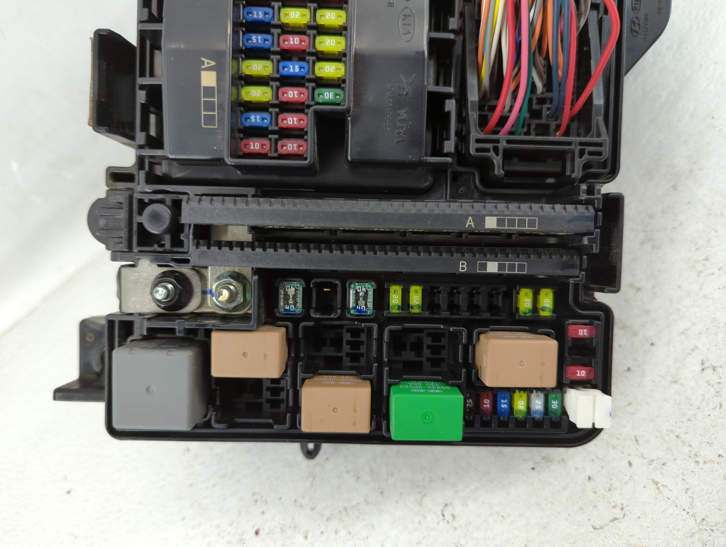 2015 Hyundai Sonata Fusebox Fuse Box Panel Relay Module P/N:91200C2051LA Fits OEM Used Auto Parts - Oemusedautoparts1.com
