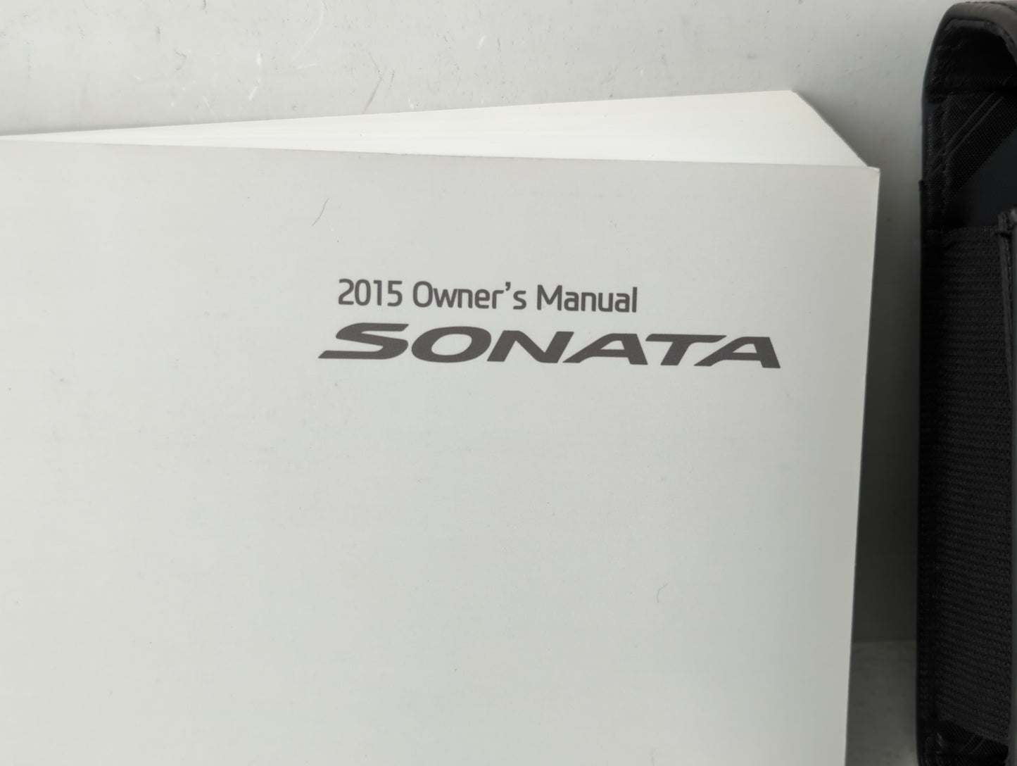 2015 Hyundai Sonata Owners Manual Book Guide OEM Used Auto Parts - Oemusedautoparts1.com