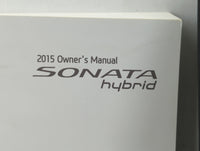 2015 Hyundai Sonata Owners Manual Book Guide P/N:E4R0-EU45F OEM Used Auto Parts - Oemusedautoparts1.com