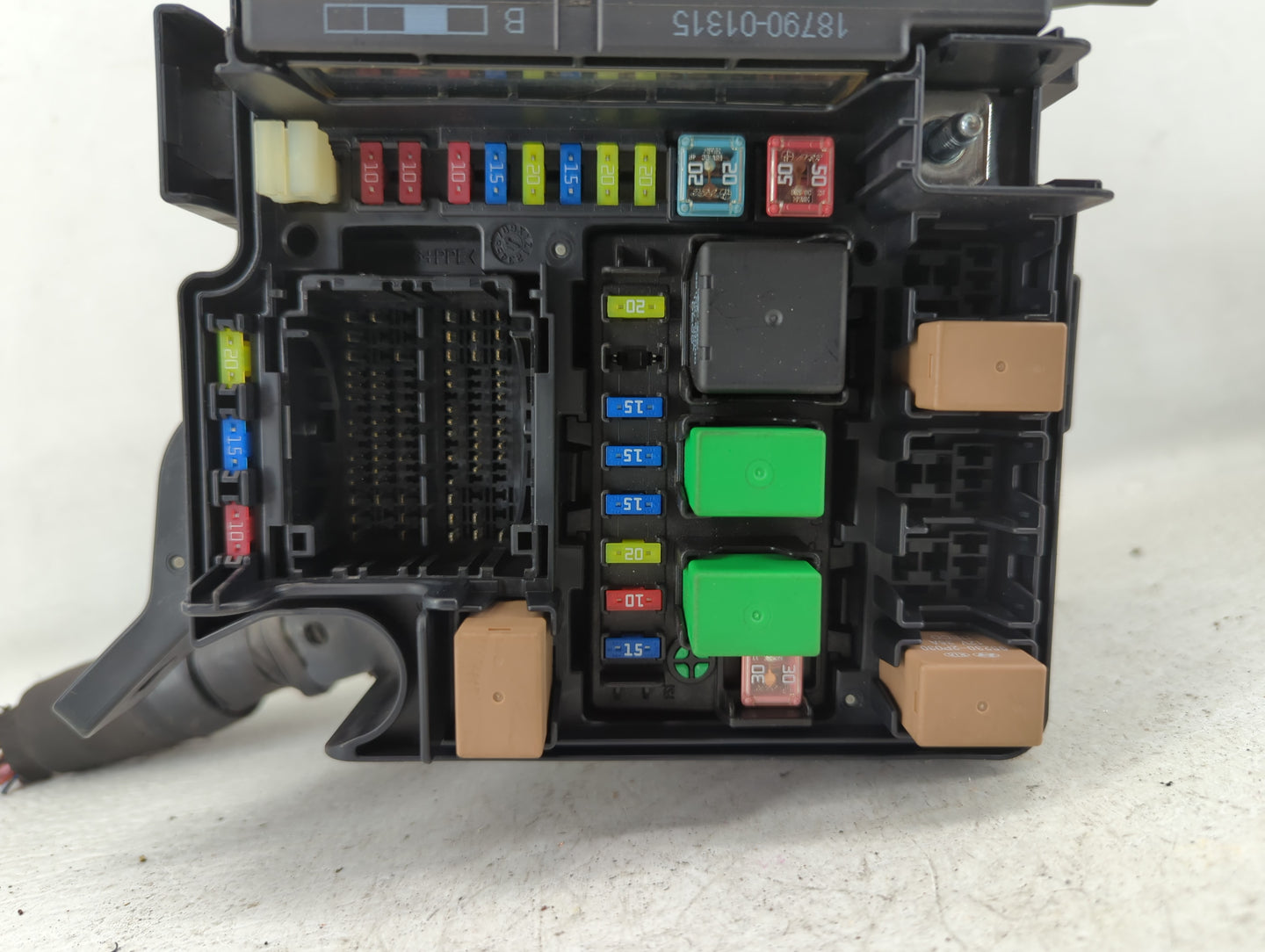2013-2015 Hyundai Sonata Fusebox Fuse Box Panel Relay Module P/N:91856-4R010 91251-4R033 Fits Fits 2013 2014 2015 OEM Used A