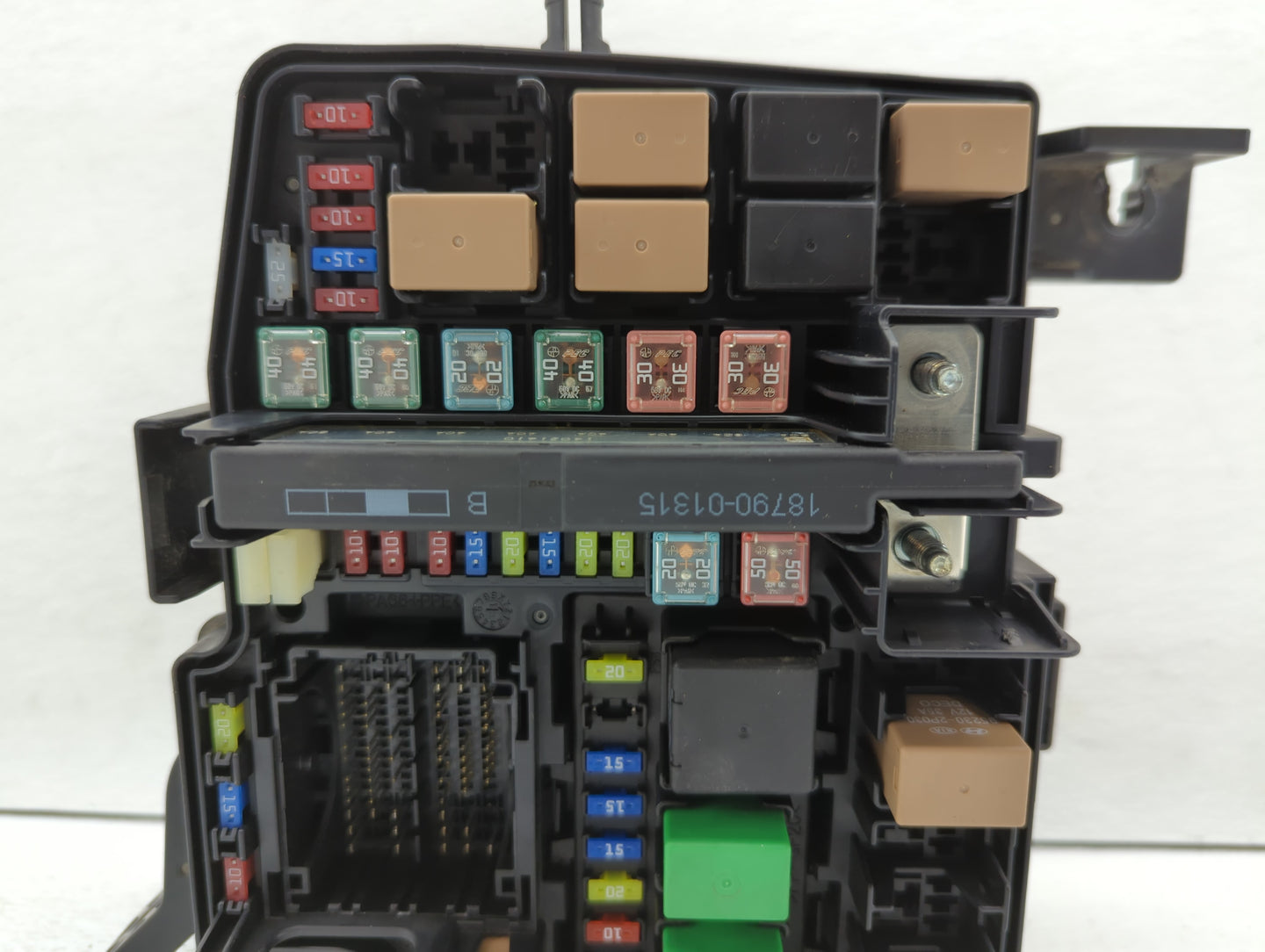 2013-2015 Hyundai Sonata Fusebox Fuse Box Panel Relay Module P/N:91856-4R010 91251-4R033 Fits Fits 2013 2014 2015 OEM Used A